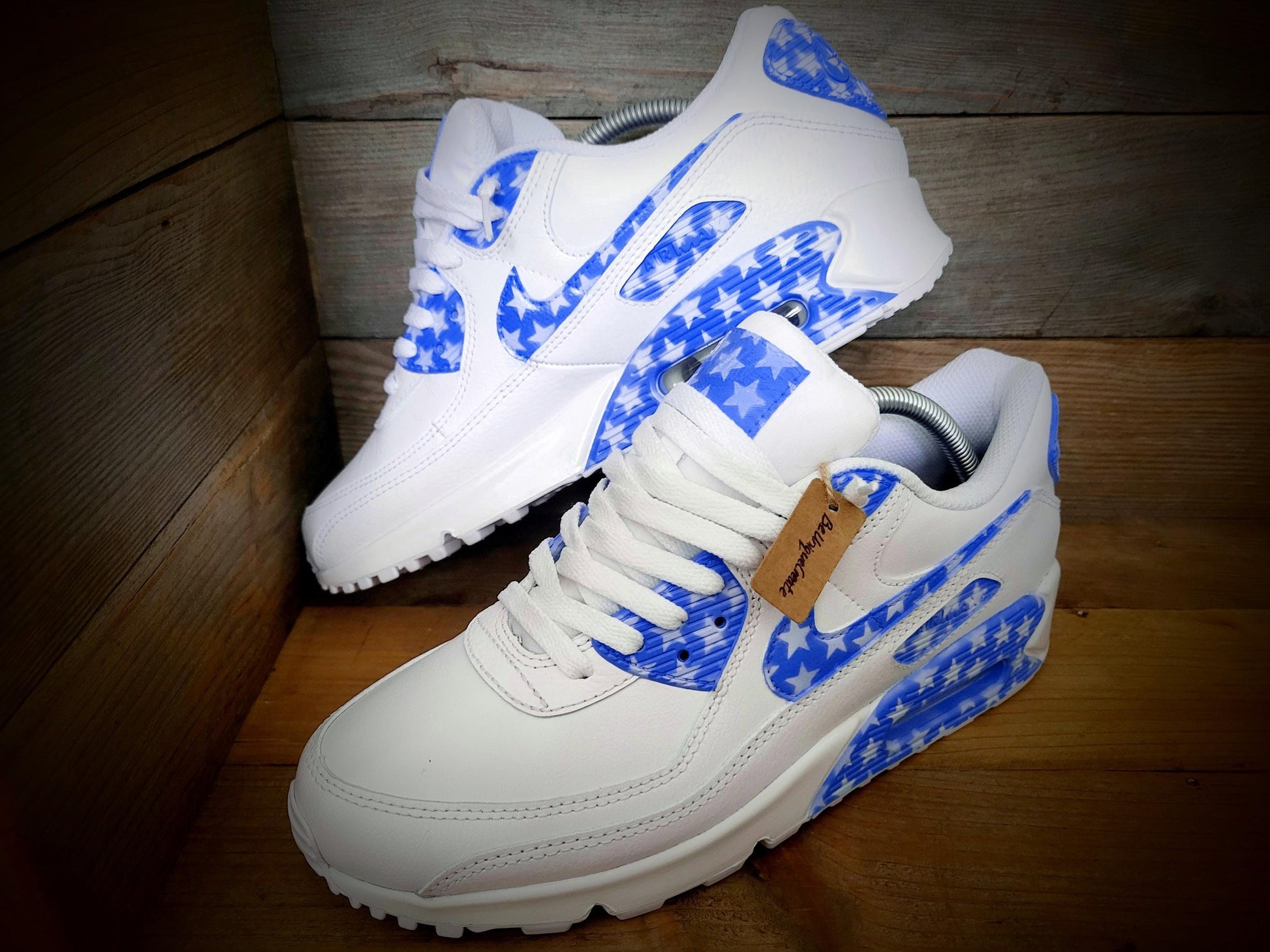 Nike Air Max 90: Pale Blue Stars