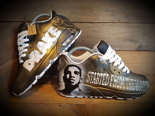 Custom Painted Air Max 90/Sneakers/Shoes/Kicks/Premium/Personalised/Music Themed