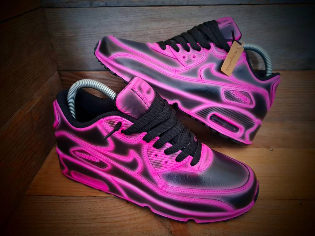 Nike air max sales 90 neon pink