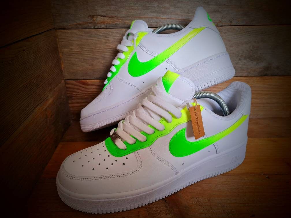 Air force one neon 2025 yellow